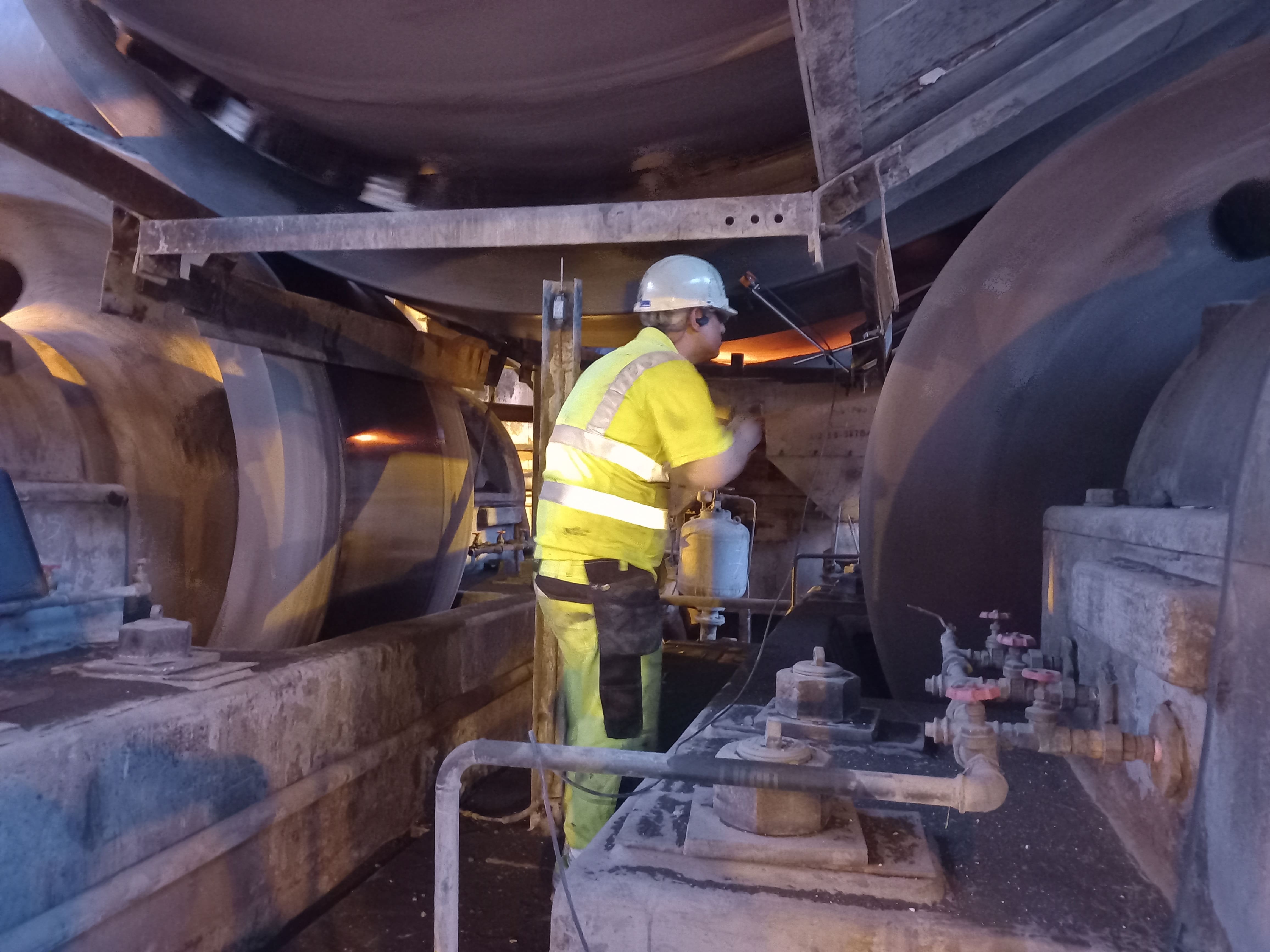 Comprehensive kiln visual inspection